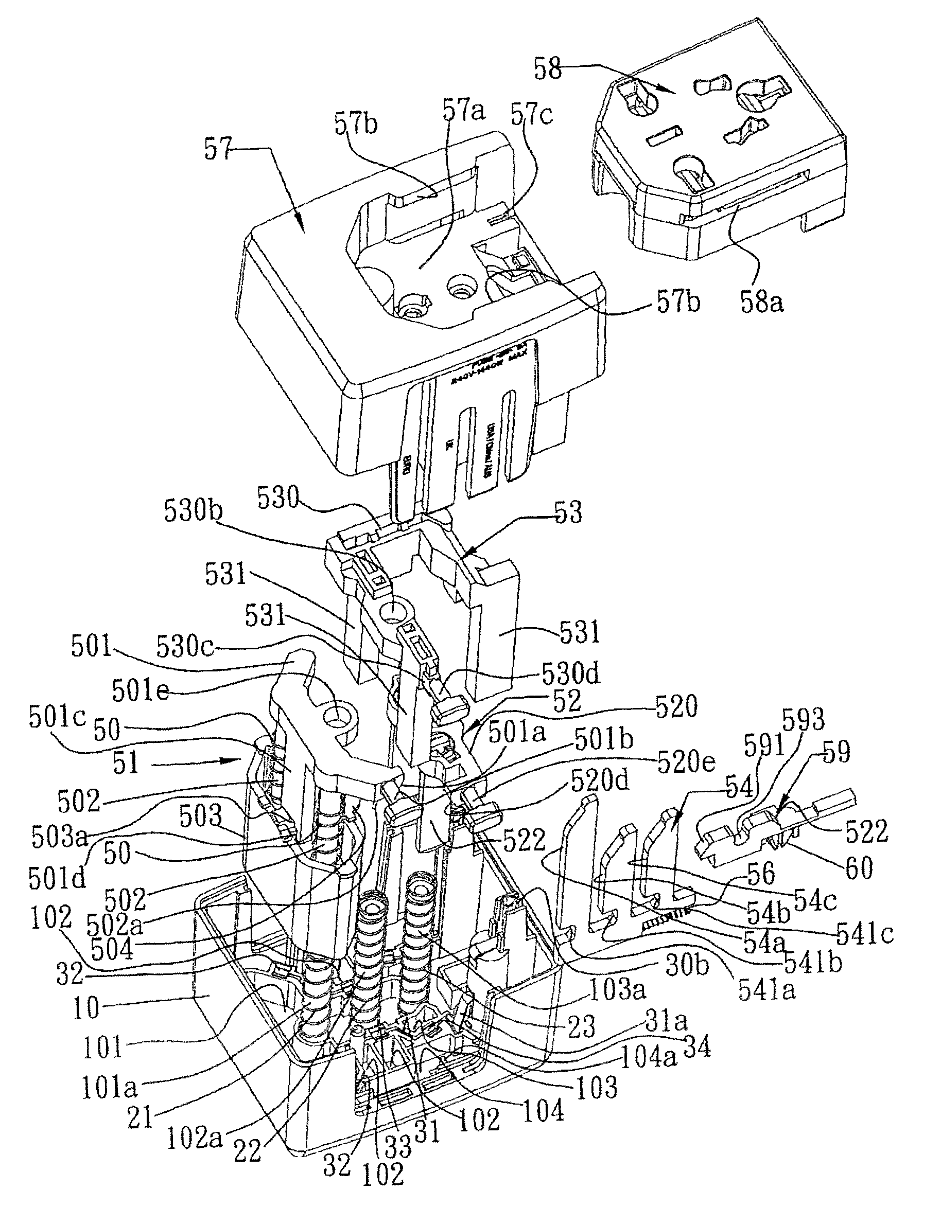 Universal plug adapter