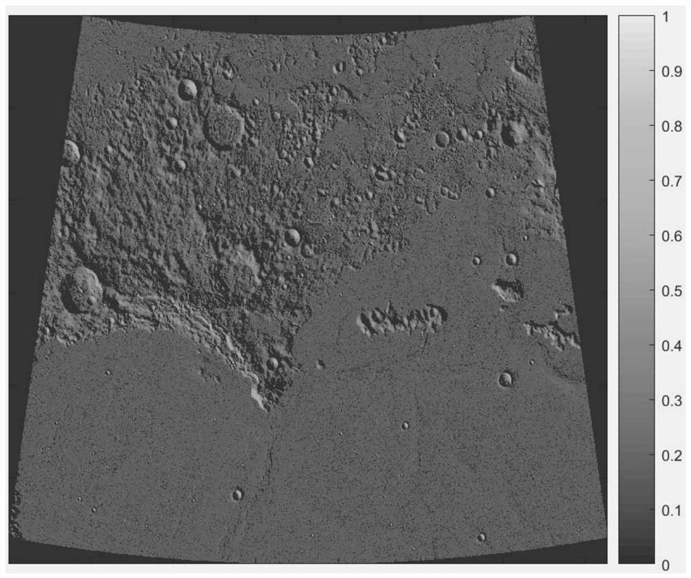 Comprehensive global path planning method based on lunar surface digital elevation map