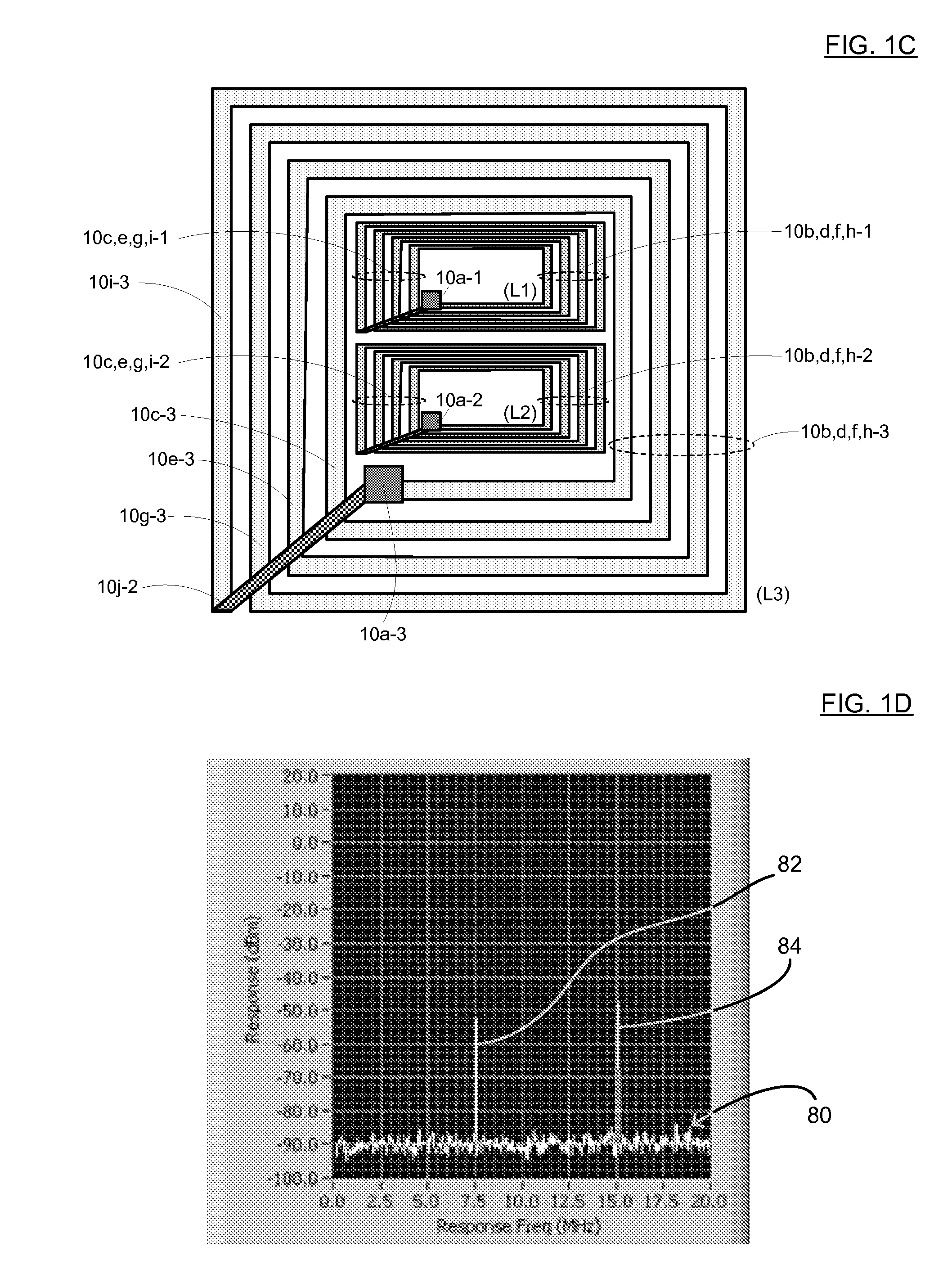 Electronic article surveillance (EAS) tag/device with coplanar and/or multiple coil circuits, an EAS tag/device with two or more memory bits, and methods for tuning the resonant frequency of an RLC EAS tag/device