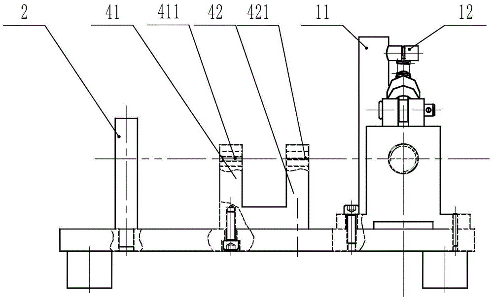 Welding ring forming device