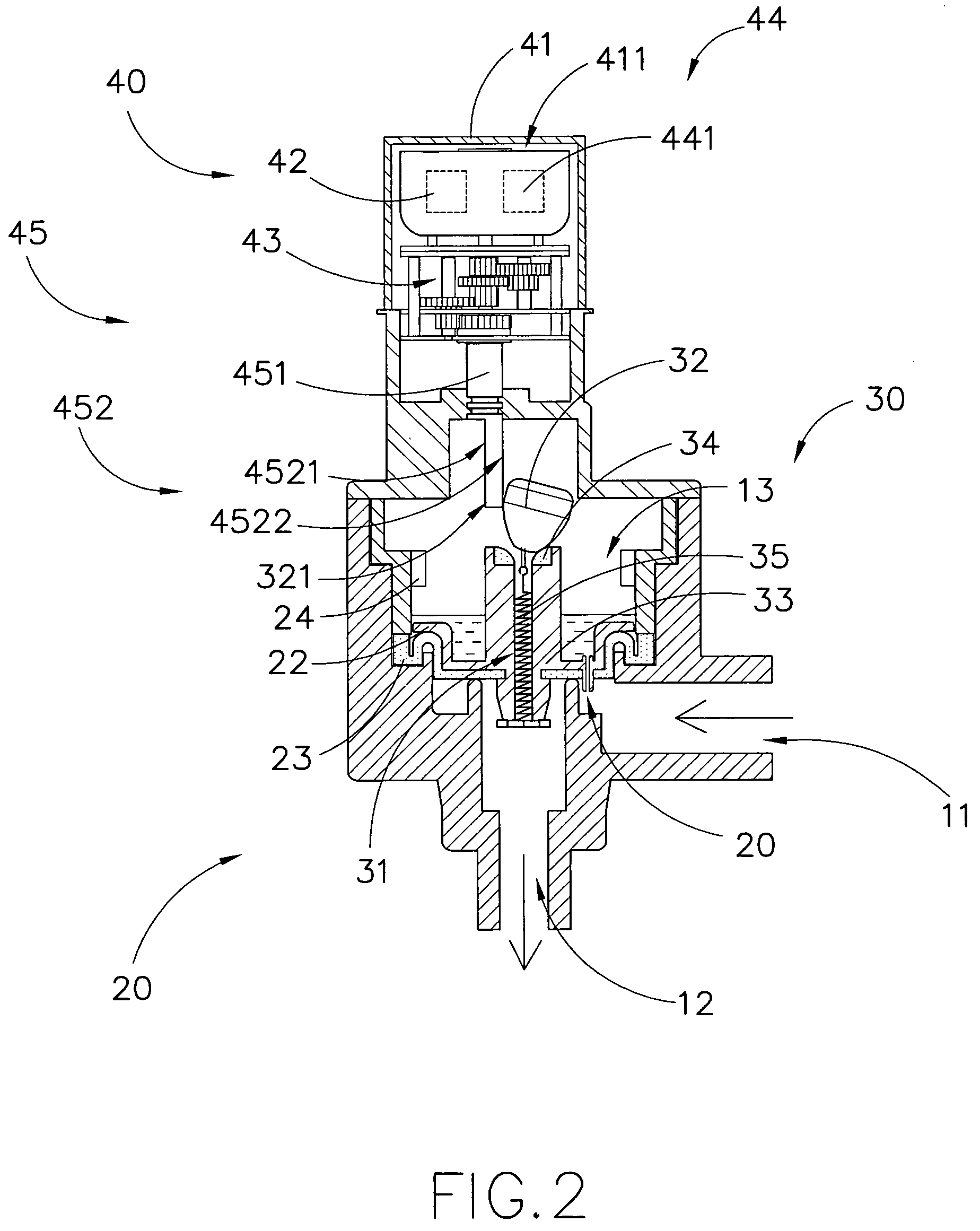 Automate fluid flow control system