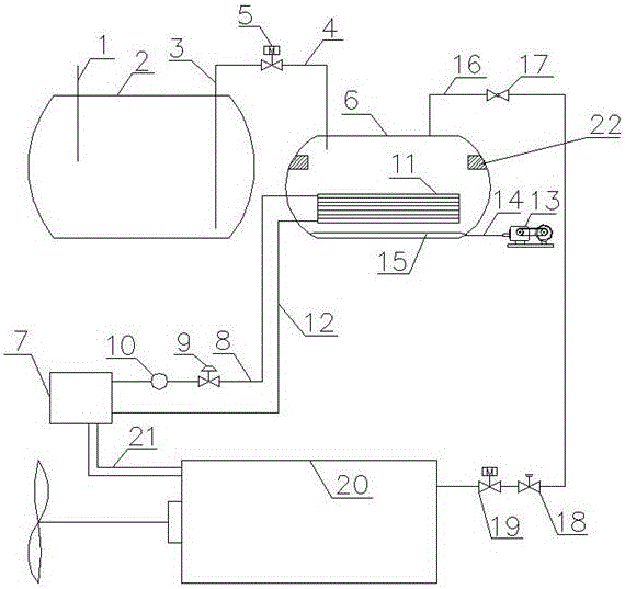 Efficient power system for ships