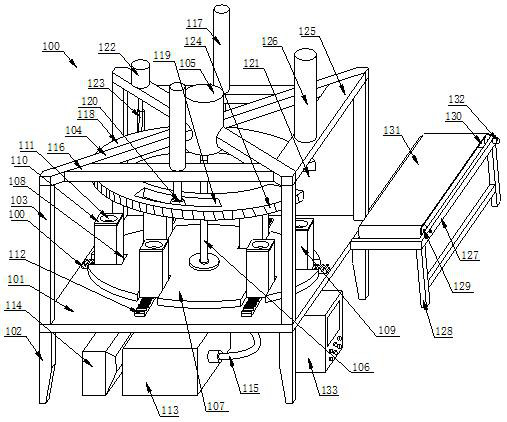 A semi-automatic assembly machine for drill chuck