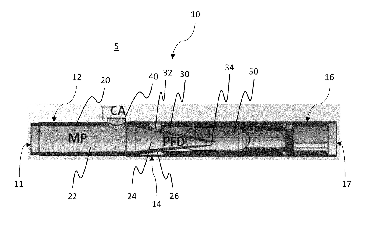 Flavoring element for an inhalation device