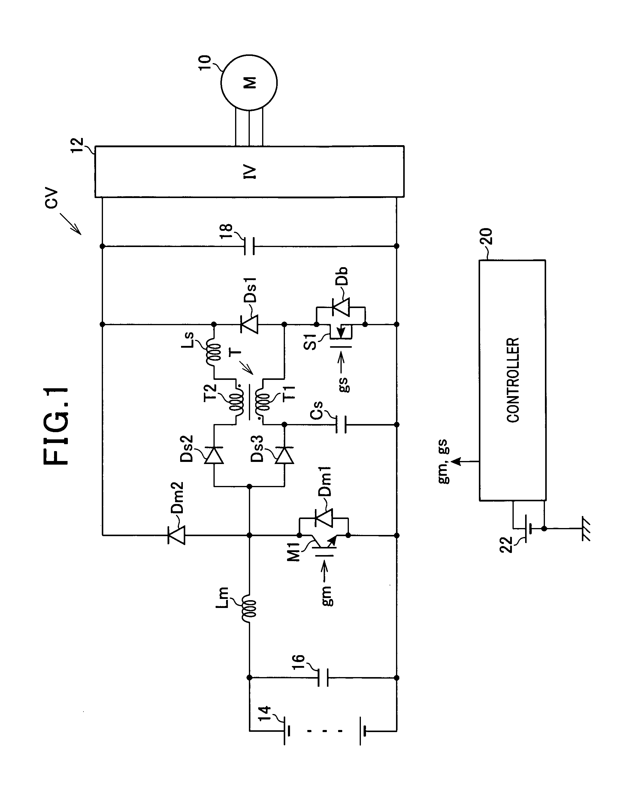 Power converter with high efficiency in operation