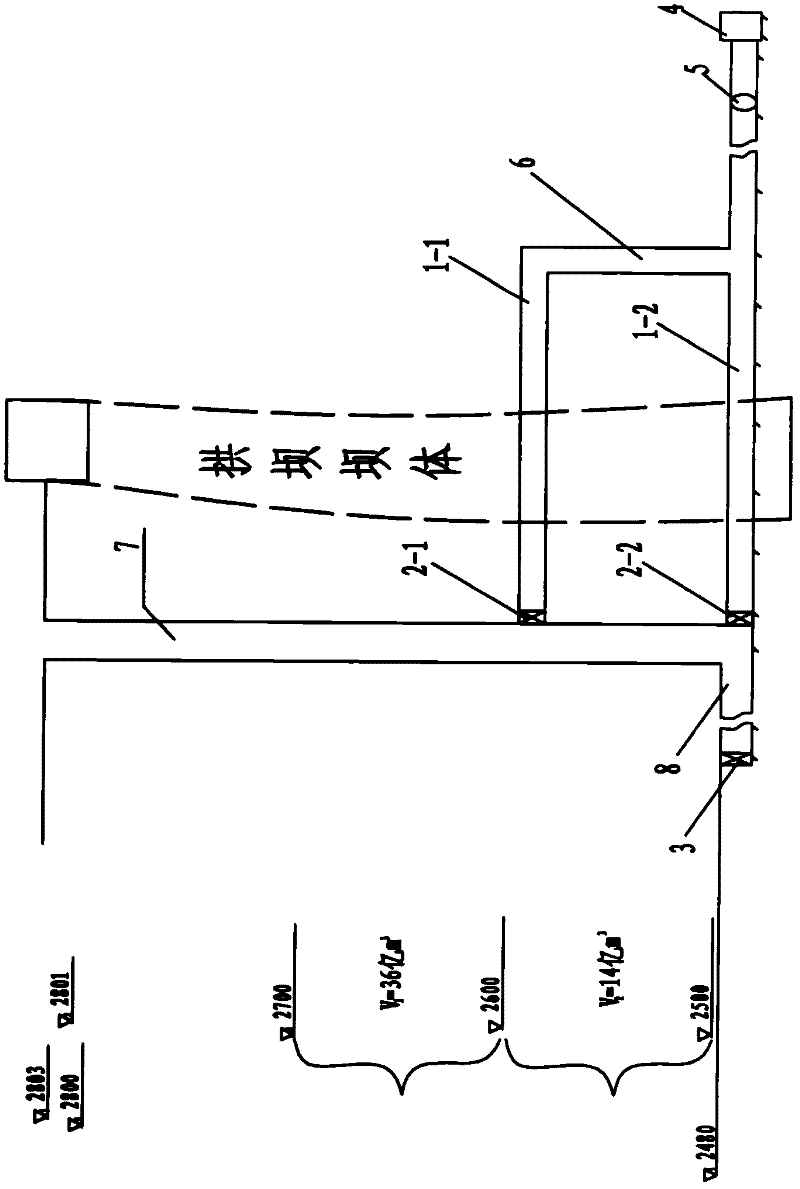 Method for power generation by developing and utilizing dead water quantity of water reservoir