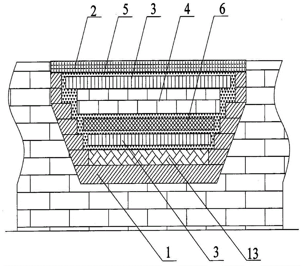 Thermal induction type coke oven after heat recycling power generation system based on efficient drive power supply circuit