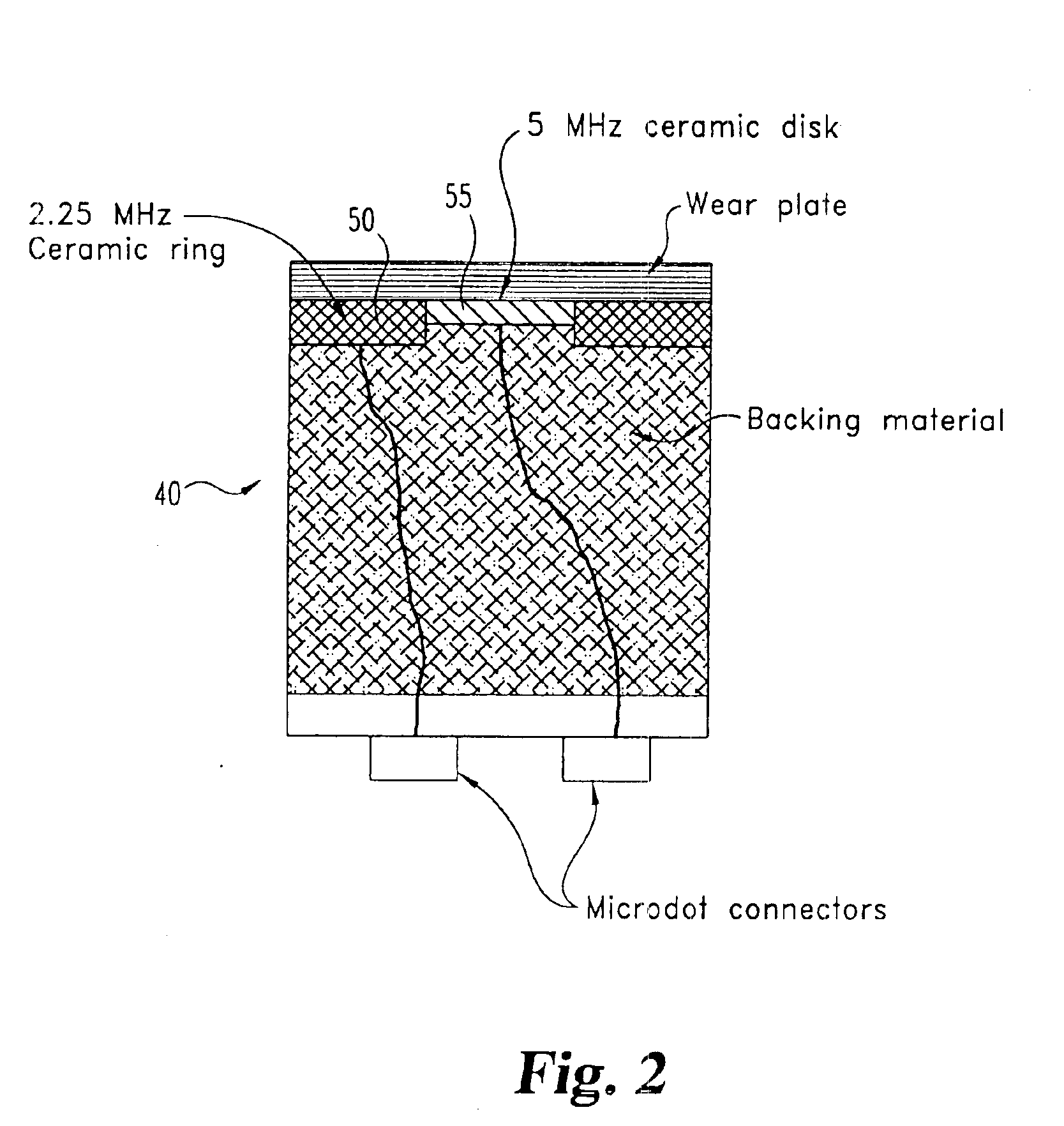 Ultrasonic system and technique for fluid characterization