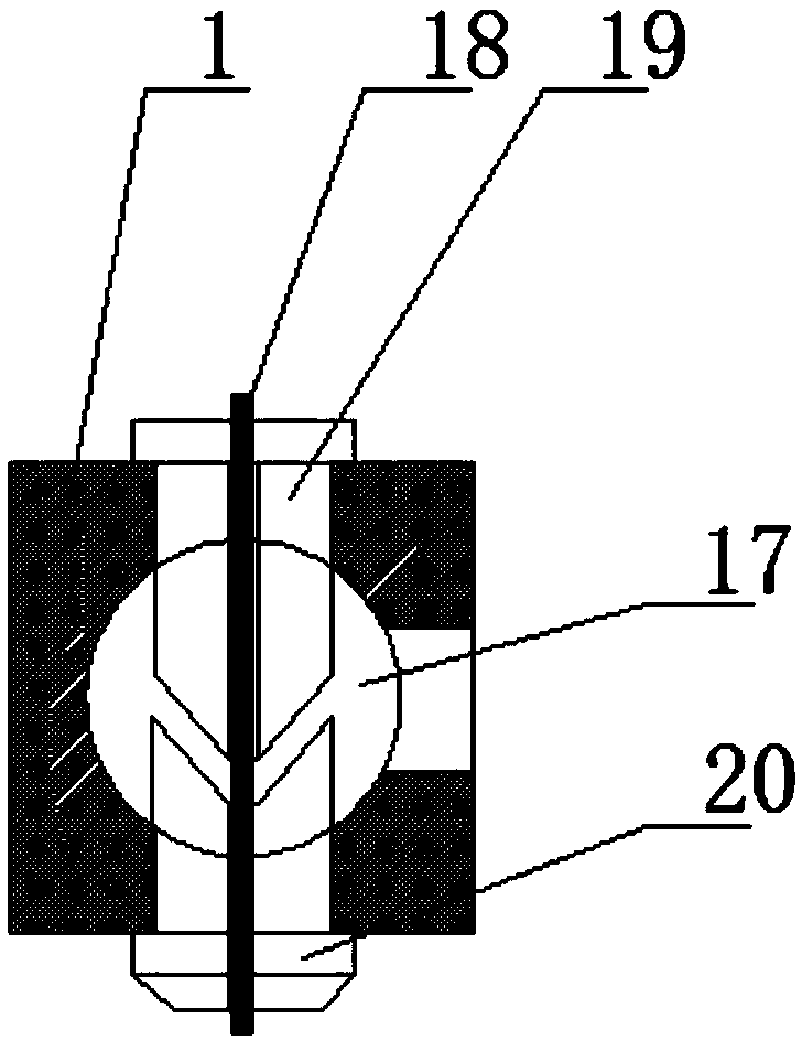 Fiber enhanced composite material annularly coated printing nozzle