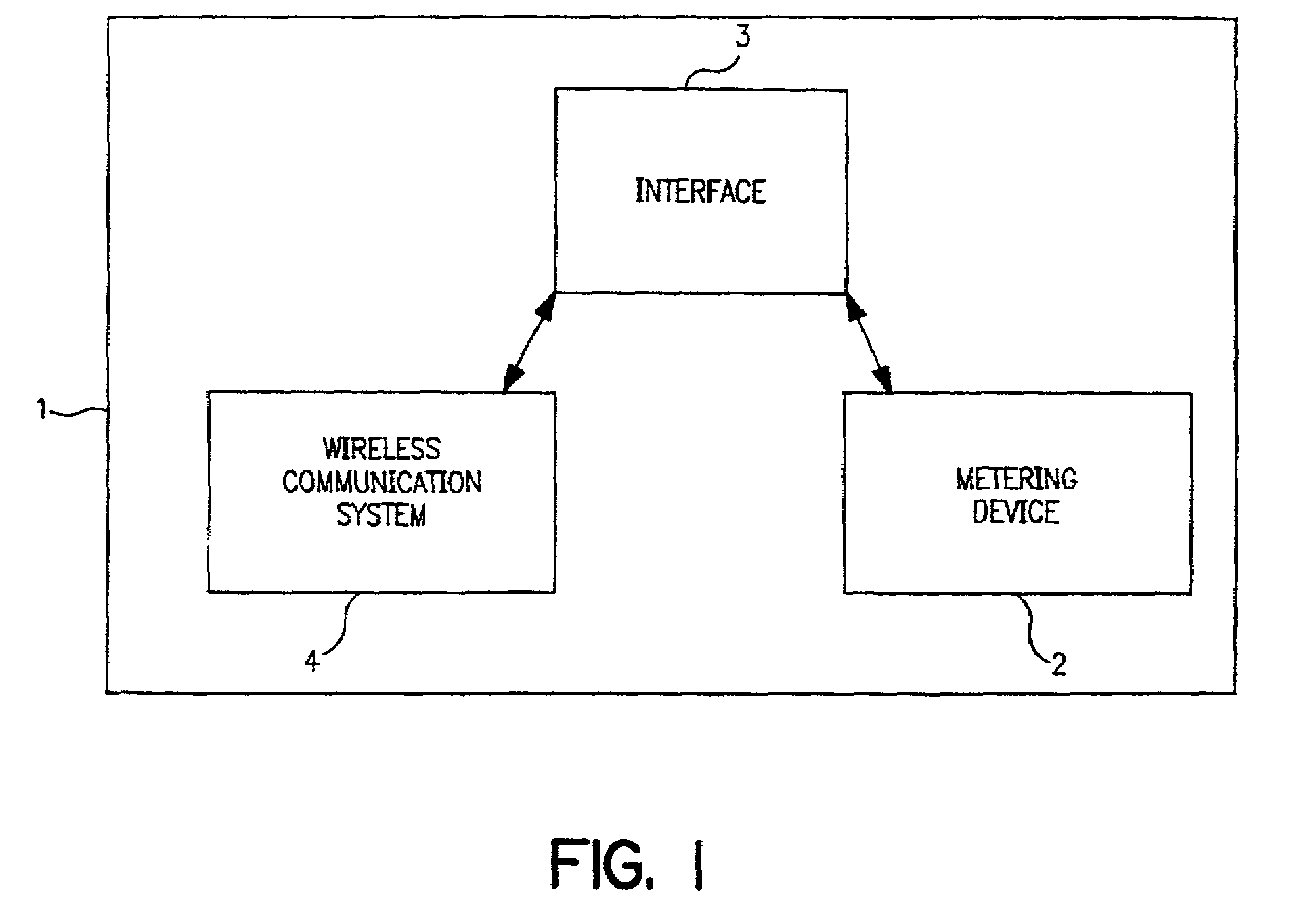 Wireless communication enabled meter and network