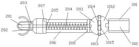 Automatic explosion starting quicksand fire extinguishing device