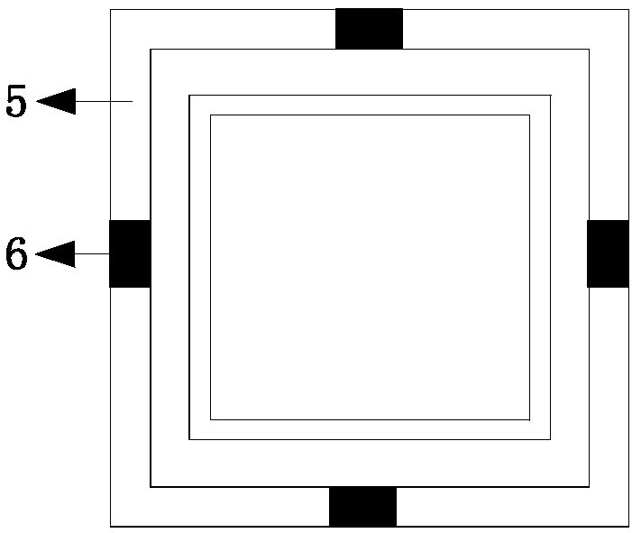 Impedance loading based P-band radar absorber