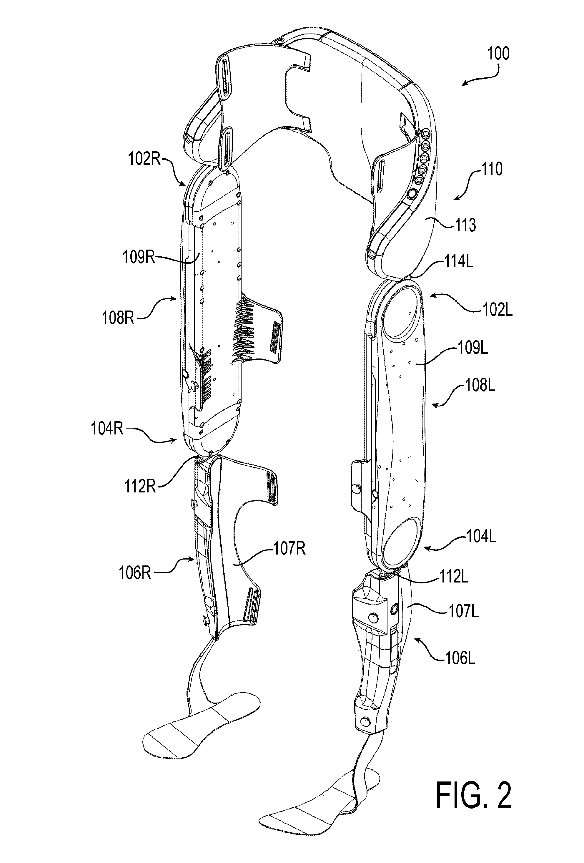 Wearable robotic device