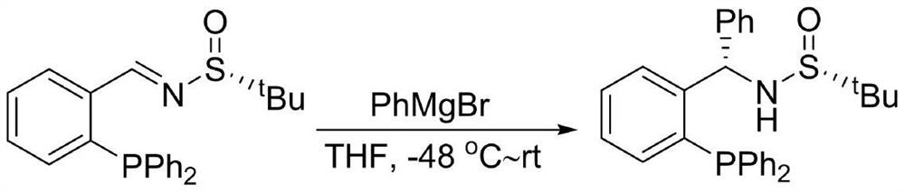 A large amount of preparation method of chiral sulfinamide monophosphine ligand