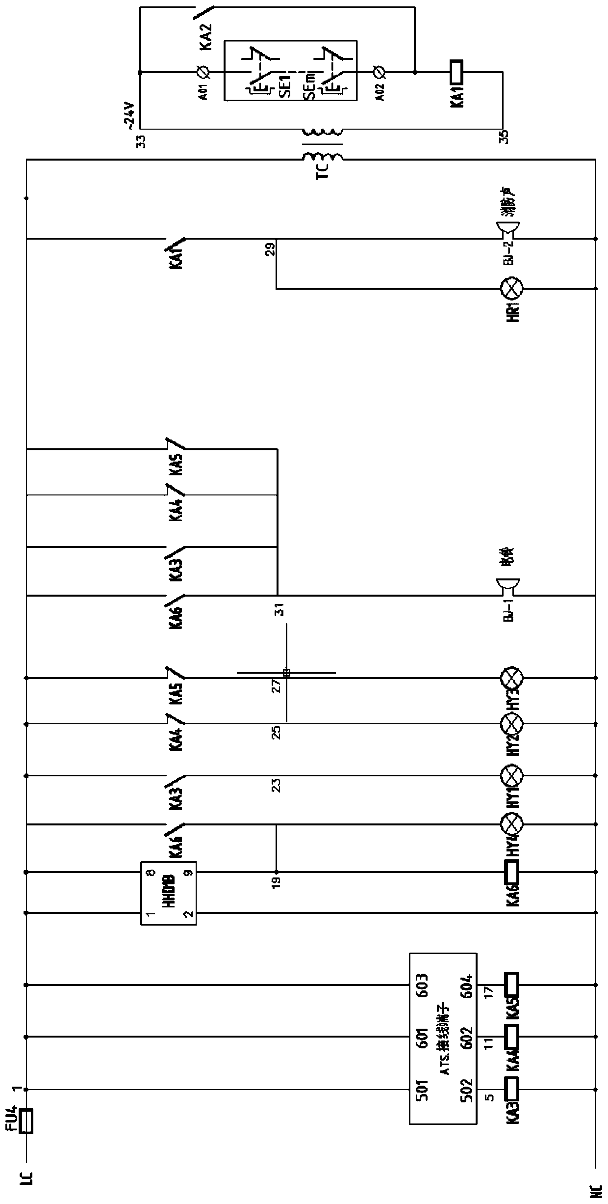 Fire-extinguishing special-type dual power supply control equipment