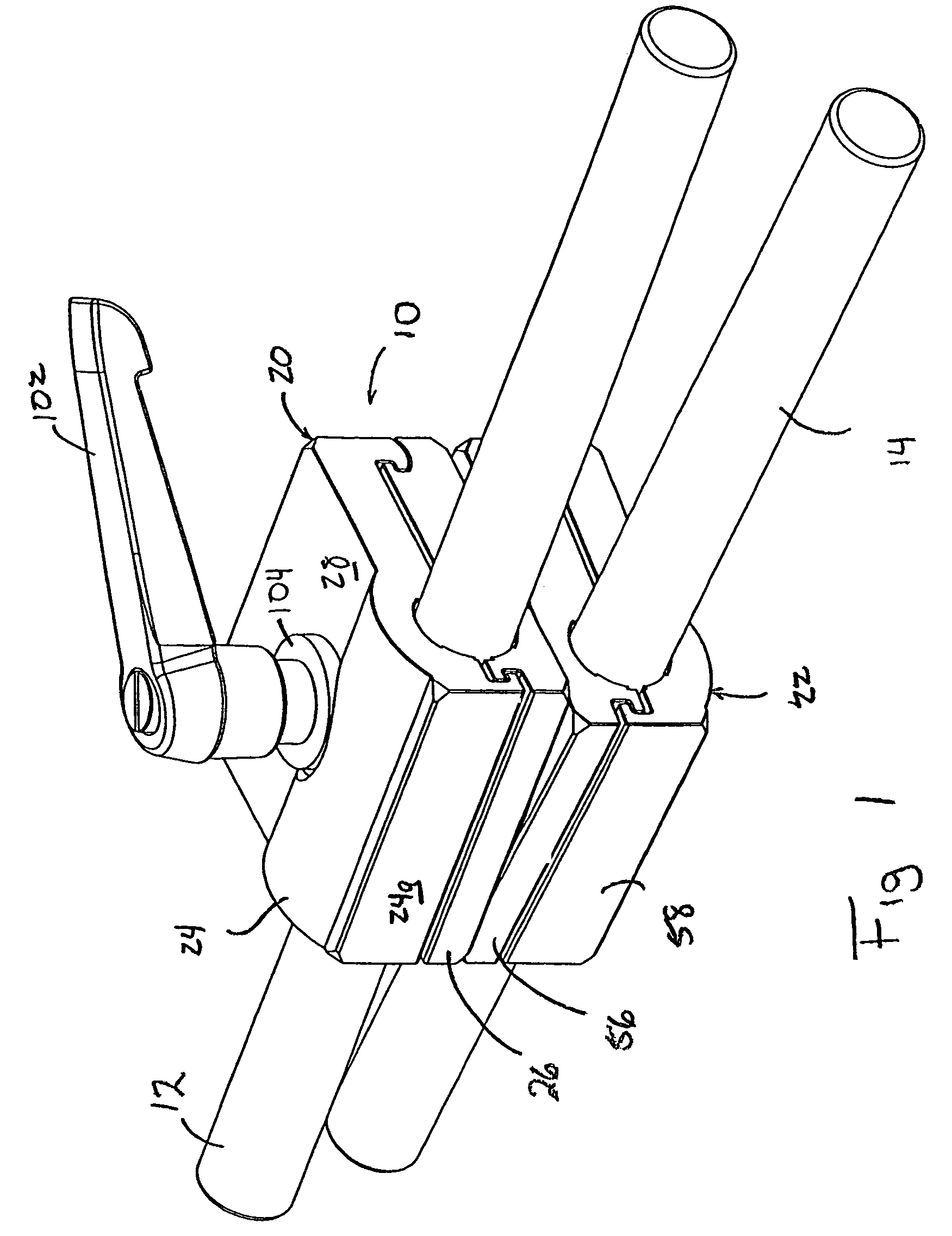 Clamping mechanism for folder gluer machine