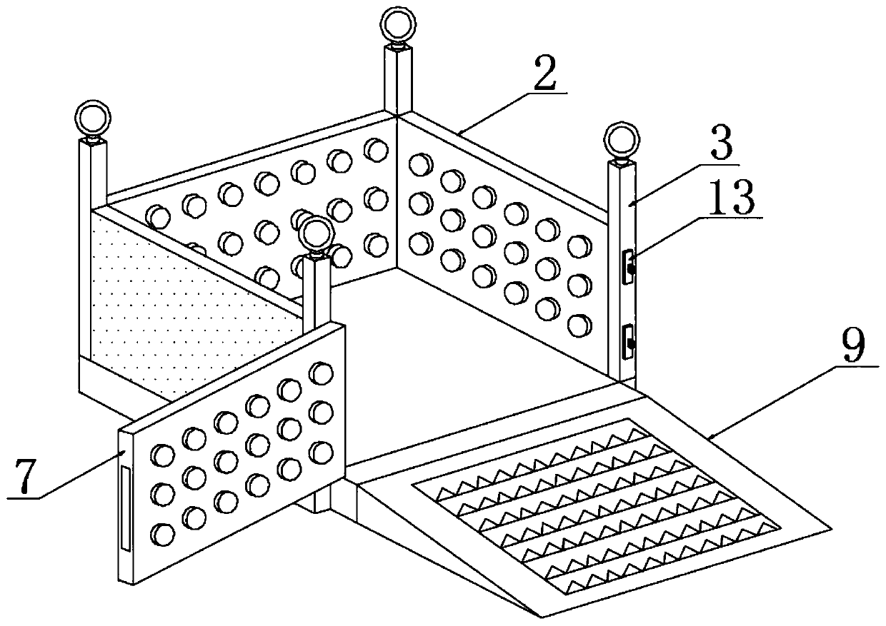 An ore lifting device for shale gas development