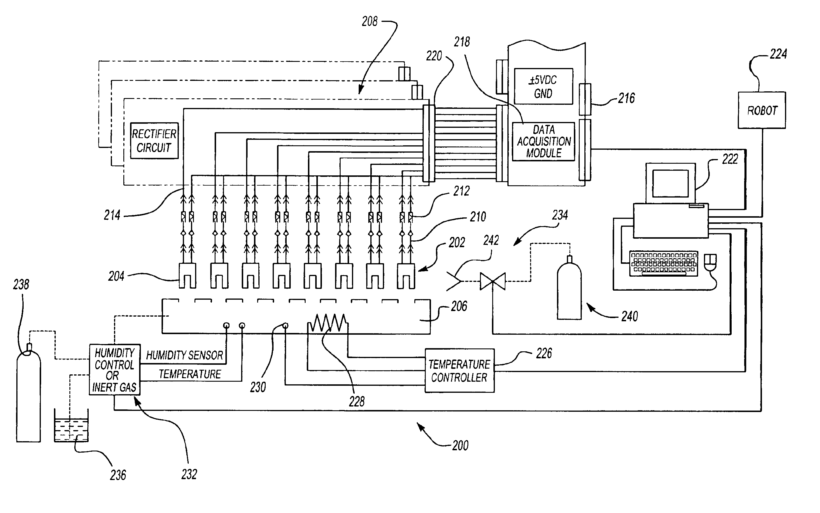 High throughput microbalance and methods of using same