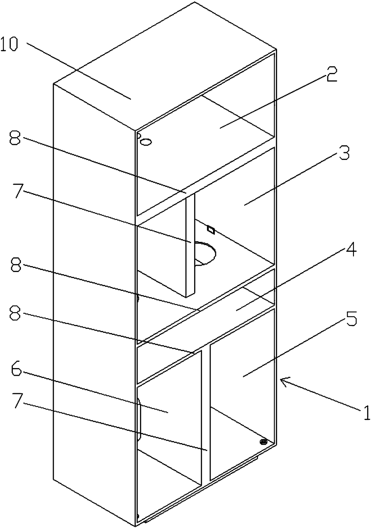 Integrated device of photovoltaic air conditioner and water dispenser