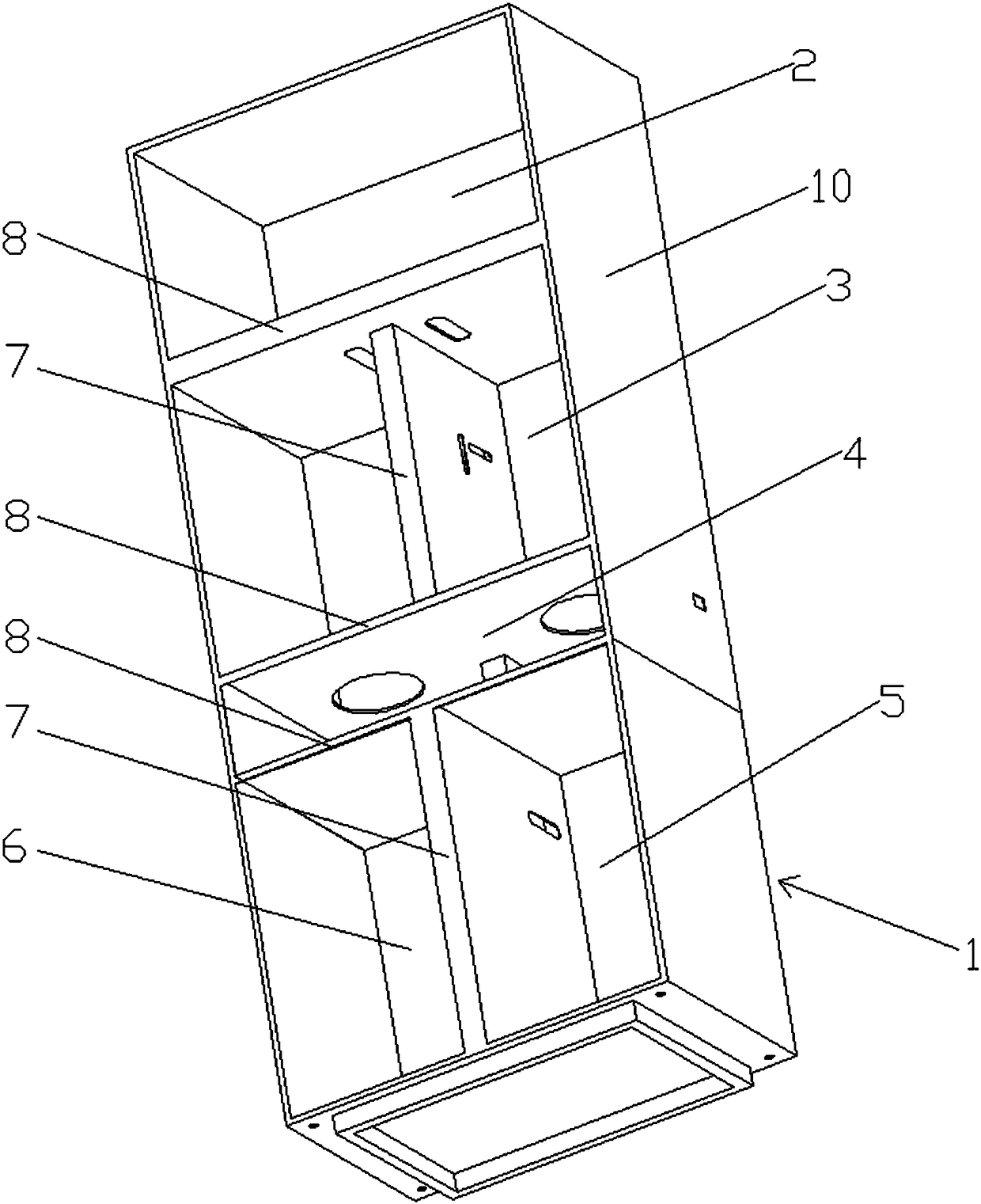 Integrated device of photovoltaic air conditioner and water dispenser