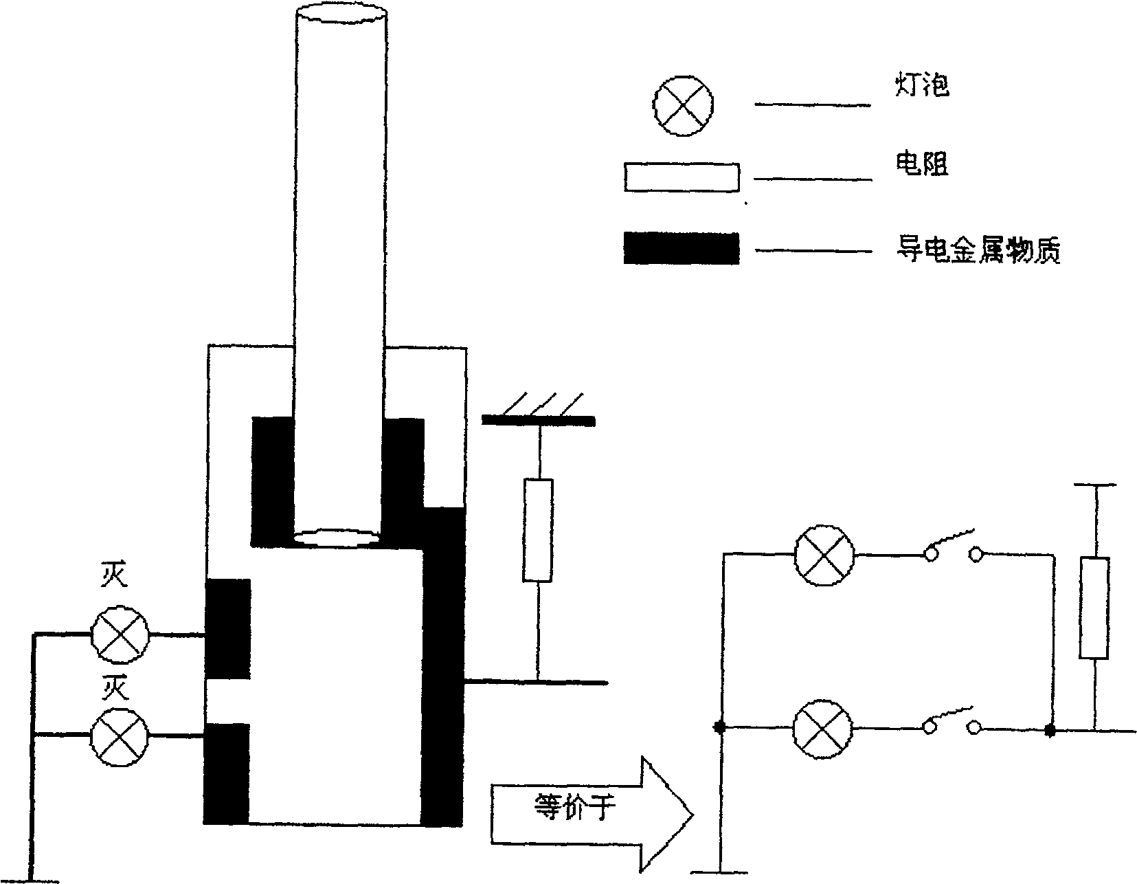 Method for realizing multifunctional mobile phone key