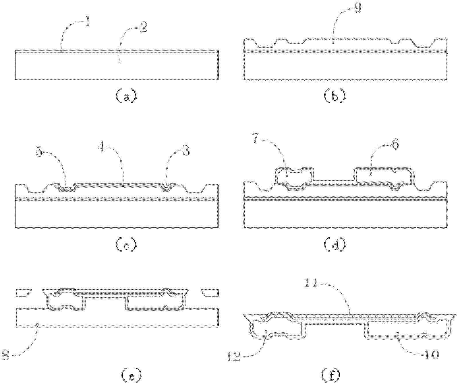 Implantable microneedle tip electrode and manufacturing method thereof