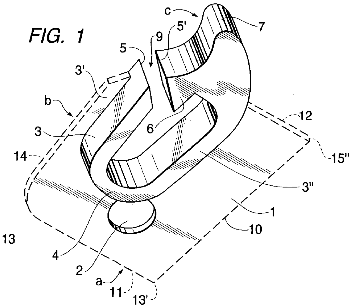 Fastener device for strings