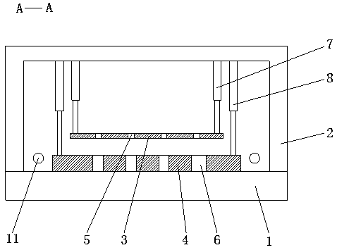 Electronic component pin lead cutting device