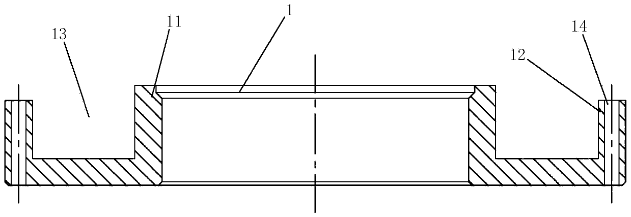 Magnetic bearing for high-speed magnetic suspension motor