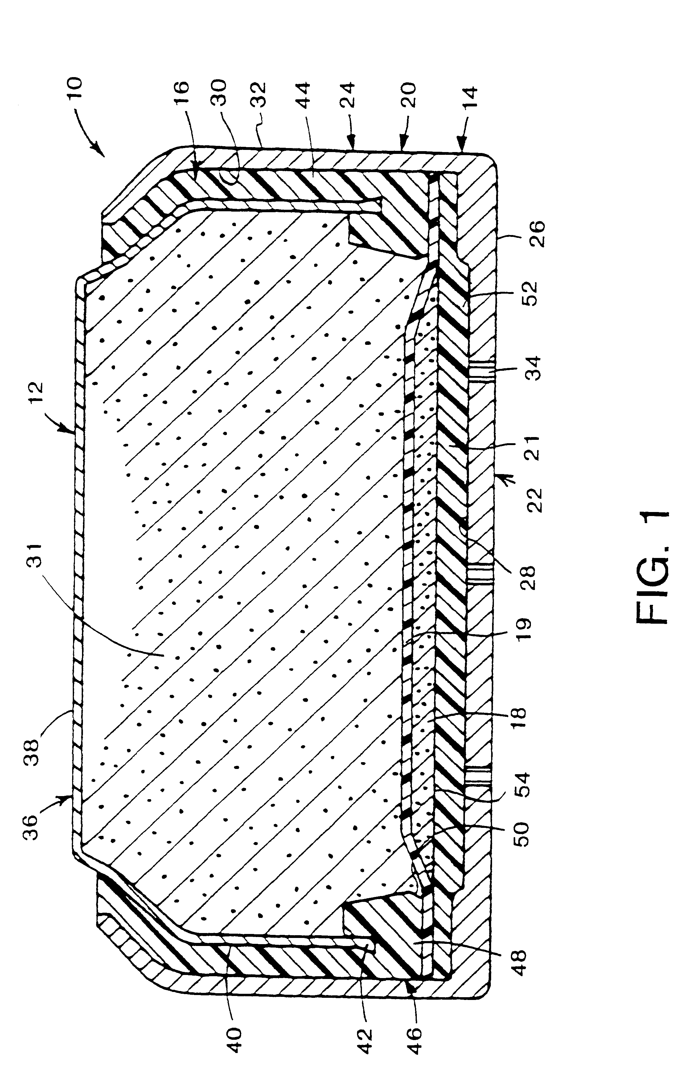 Metal-air cathode can and electrochemical cell made therewith