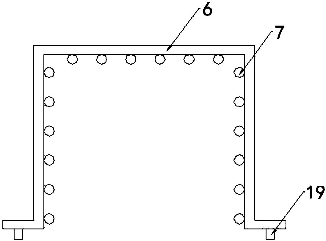 Gypsum line drying device