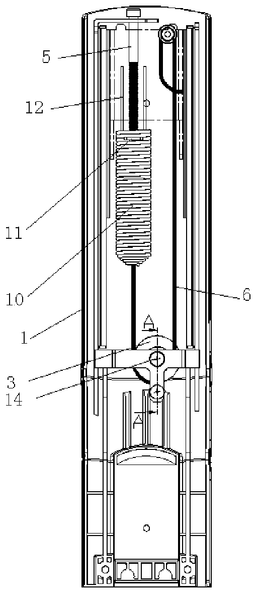 Monitor Height Adjustment Mechanism