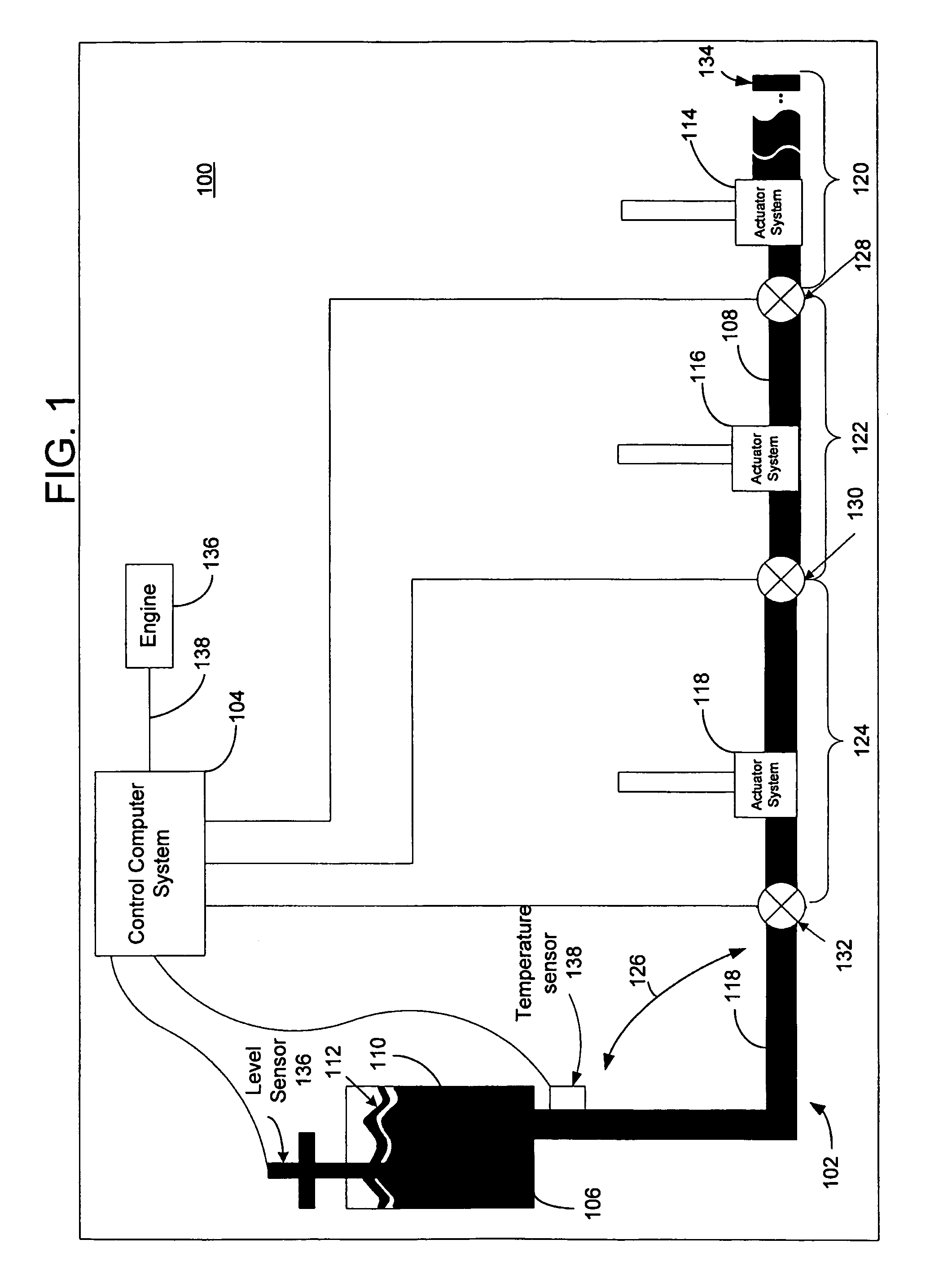 System and method for detecting a leak in a hydraulic fluid system