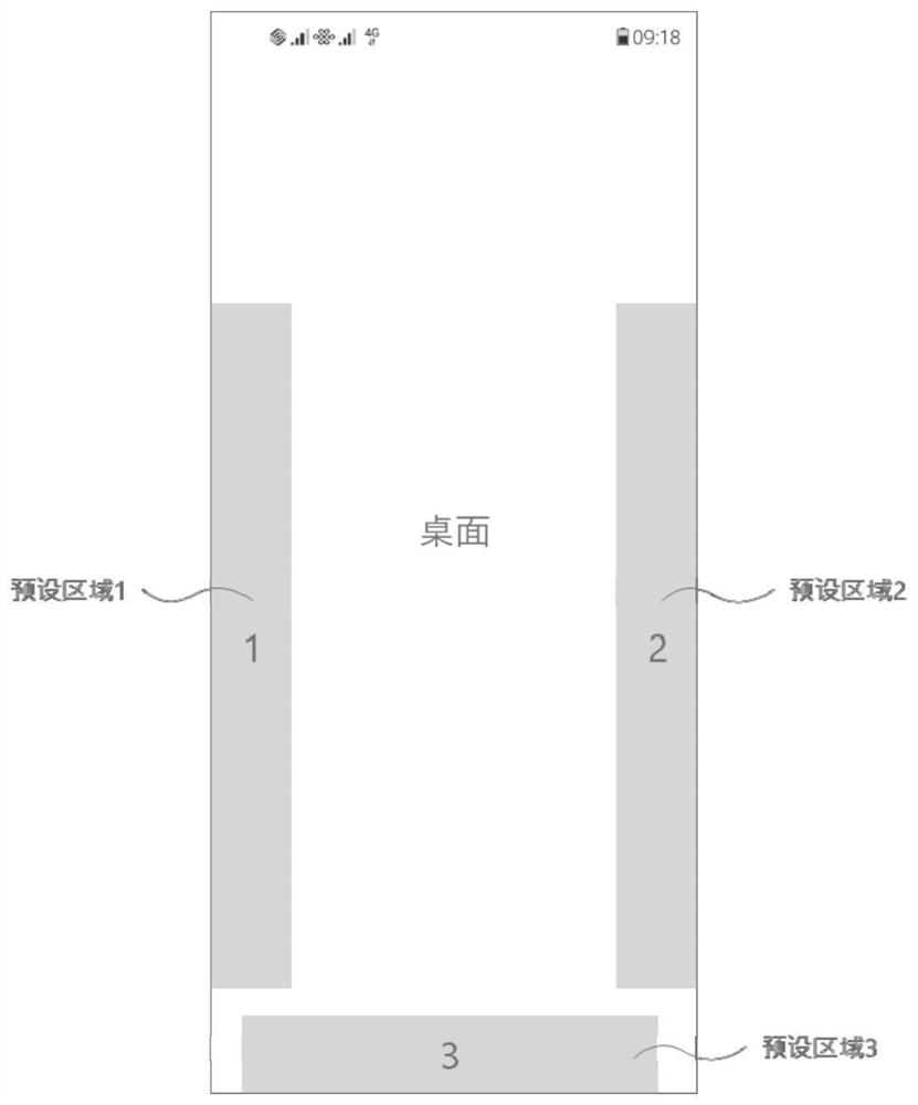 Display method and device of control center, storage medium and electronic device