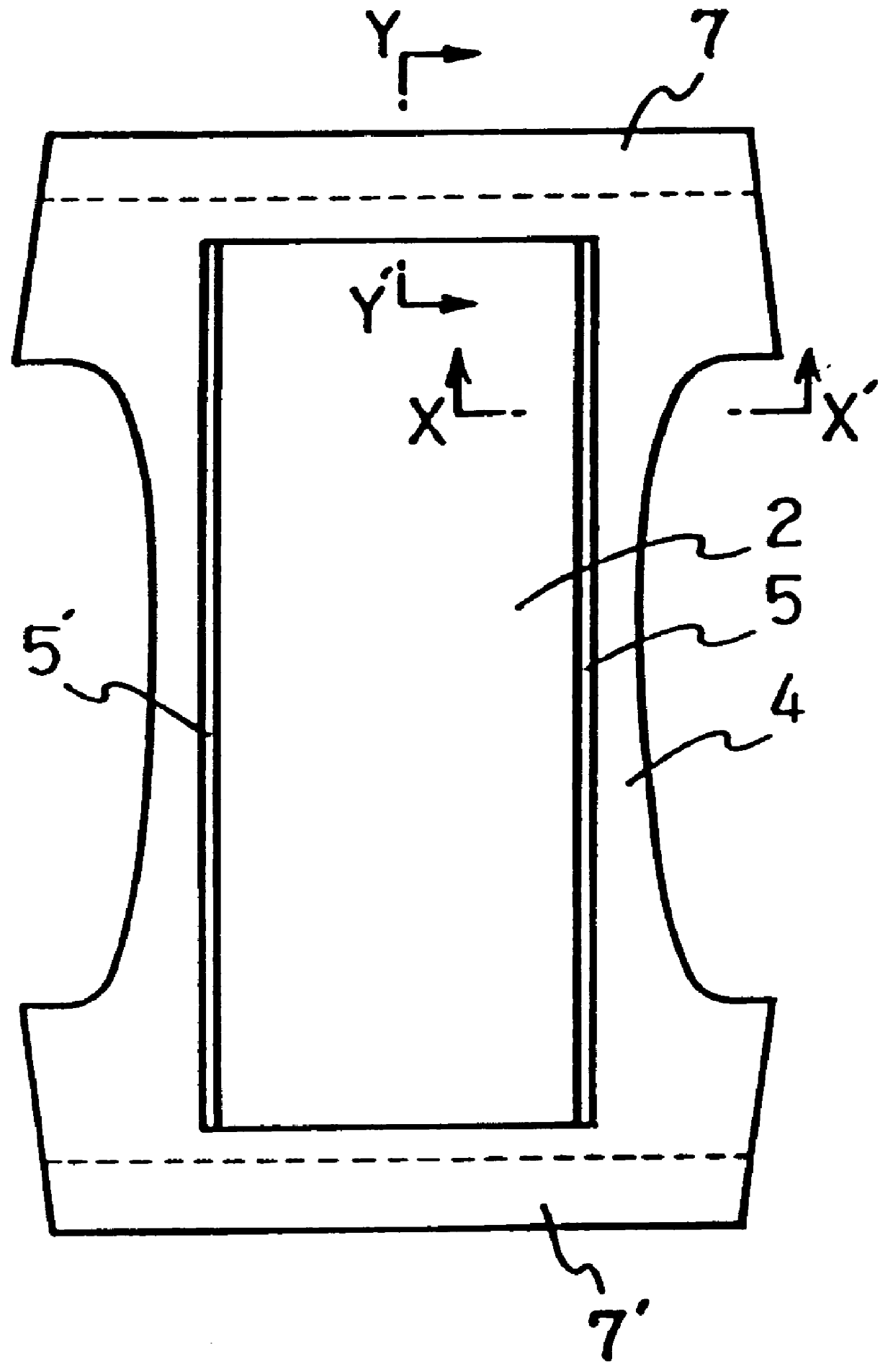 Filament non-woven fabric and an absorbent article using the same