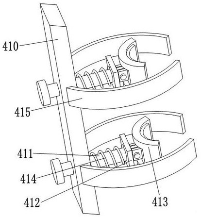 A kind of knee joint penetrating injury bandaging auxiliary device