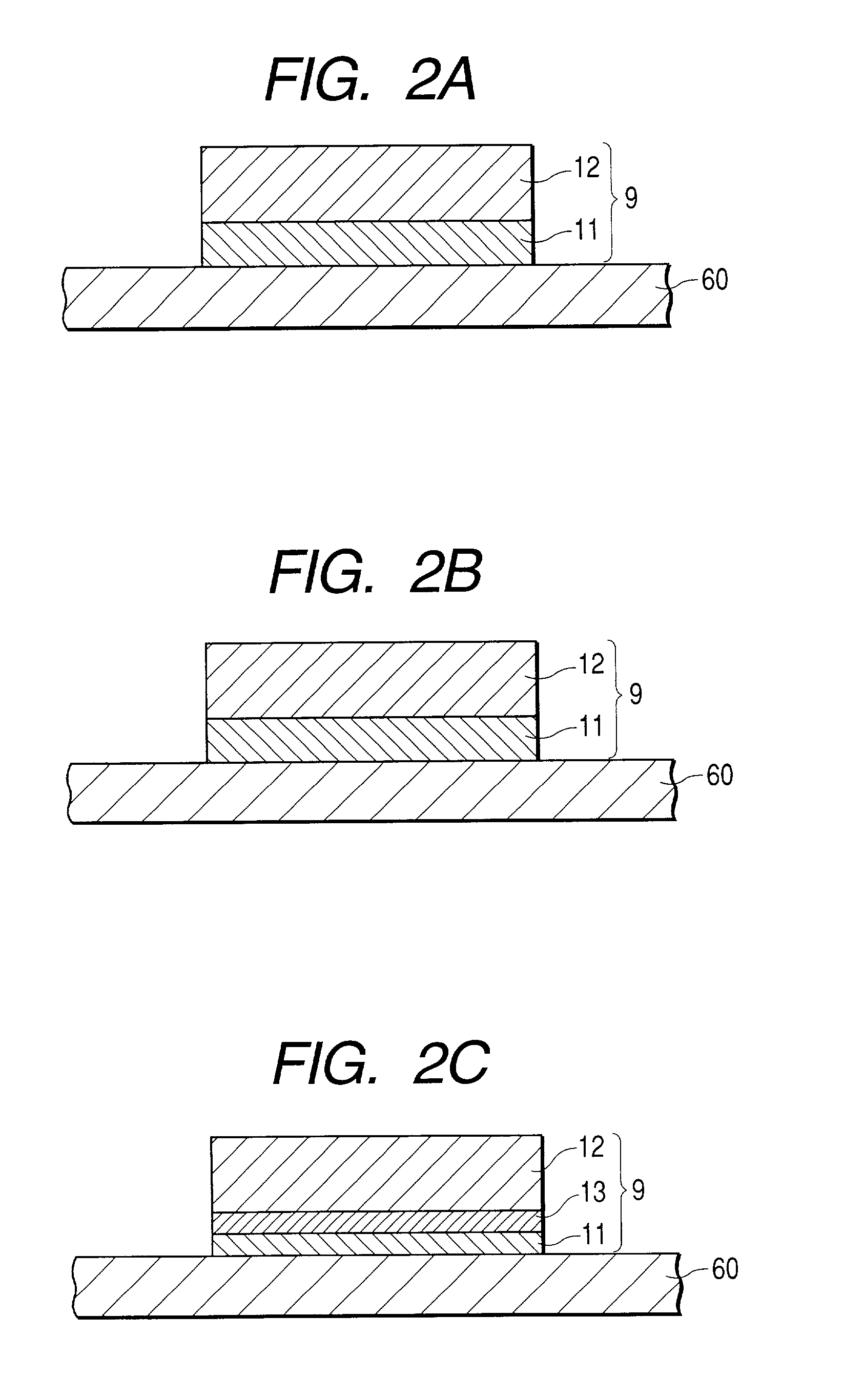 Process of manufacturing a piezoelectric element