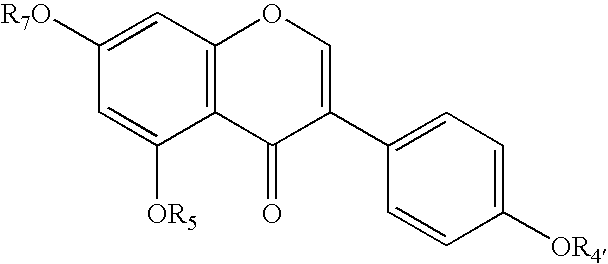 Method of treating mammals with genistein and/or genistein analogues