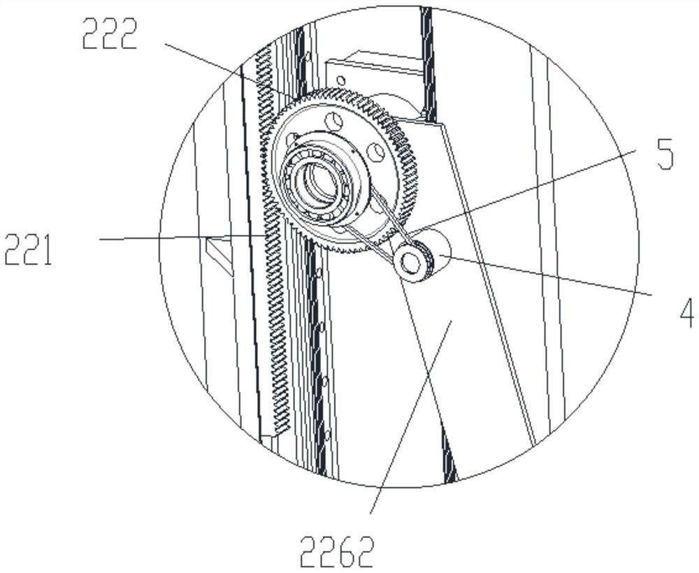 Constant-tension dancing roller control device