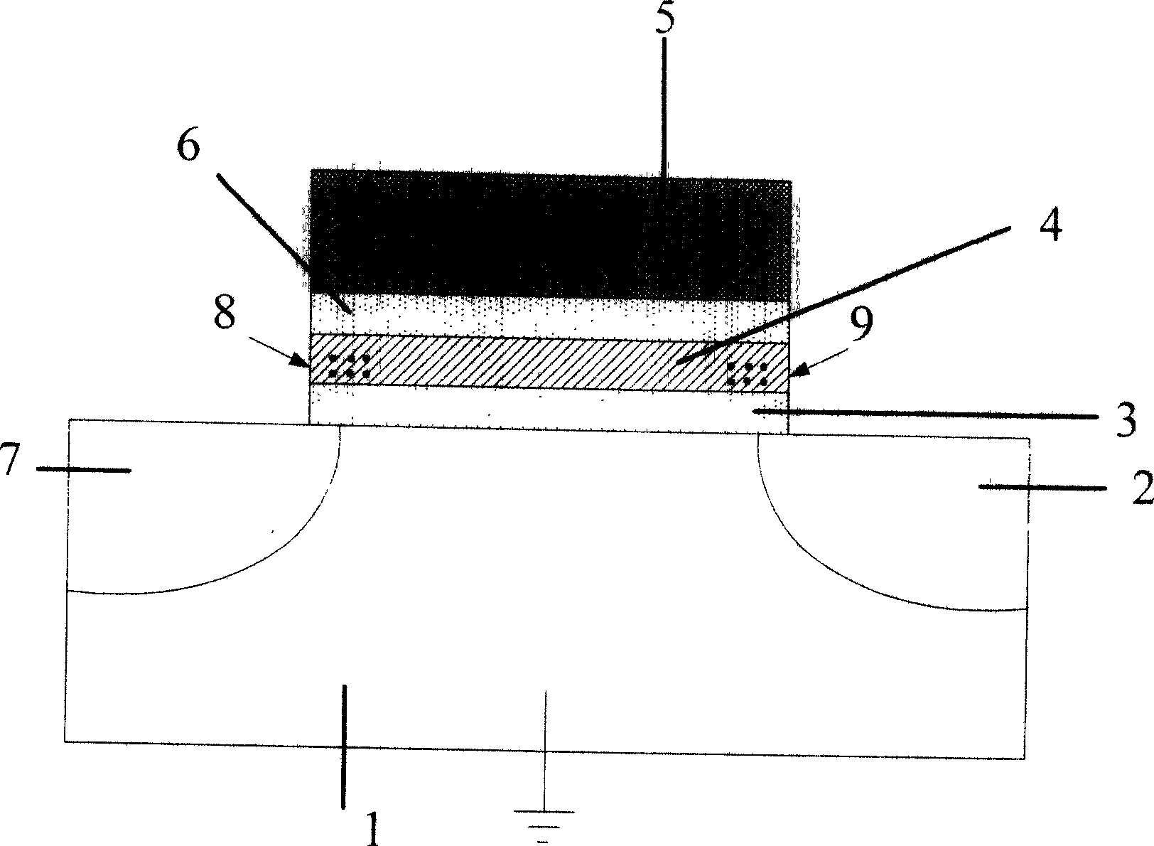 Preparation method of NROM flash unit