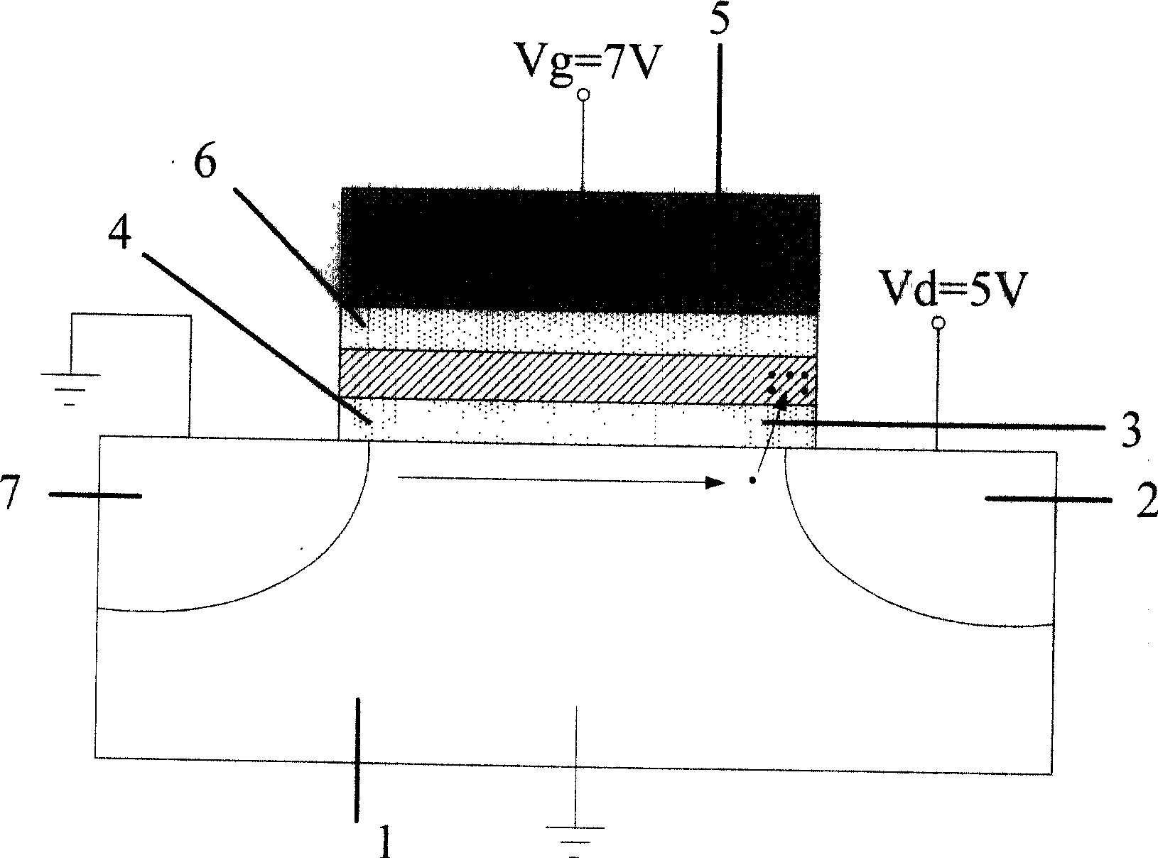 Preparation method of NROM flash unit