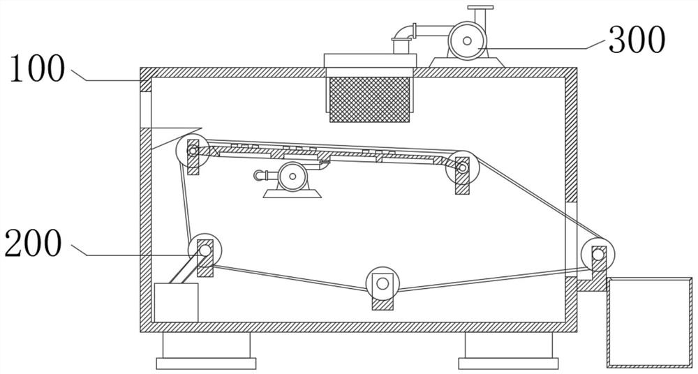 Drying device for cloth dyeing