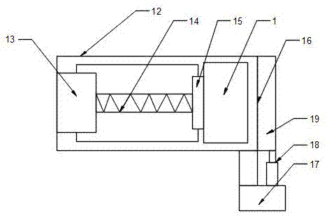 Black box capable of returning automatically