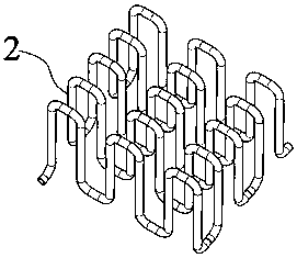 Waste gas waste heat recovery device