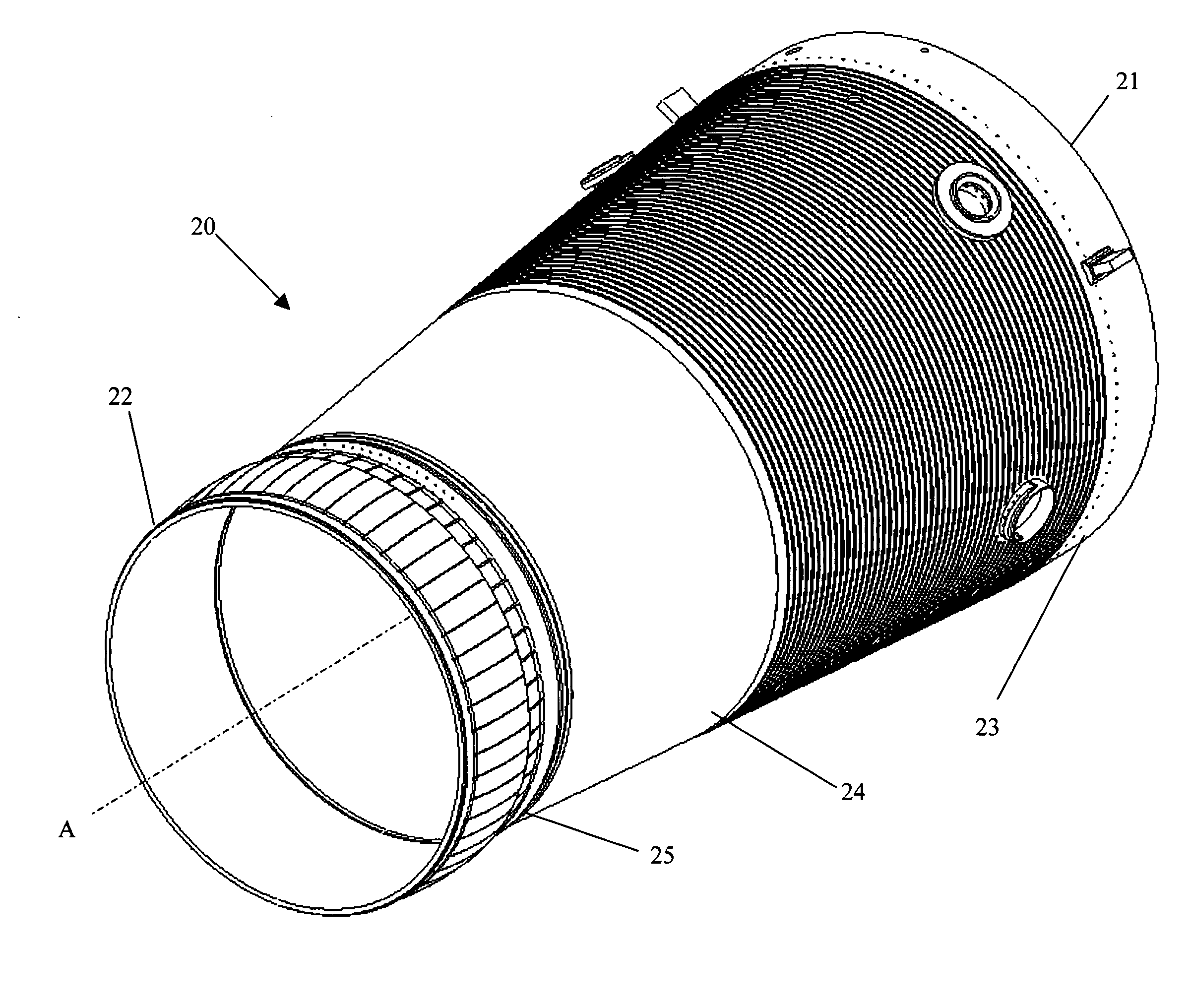 Combustion liner having improved cooling and sealing