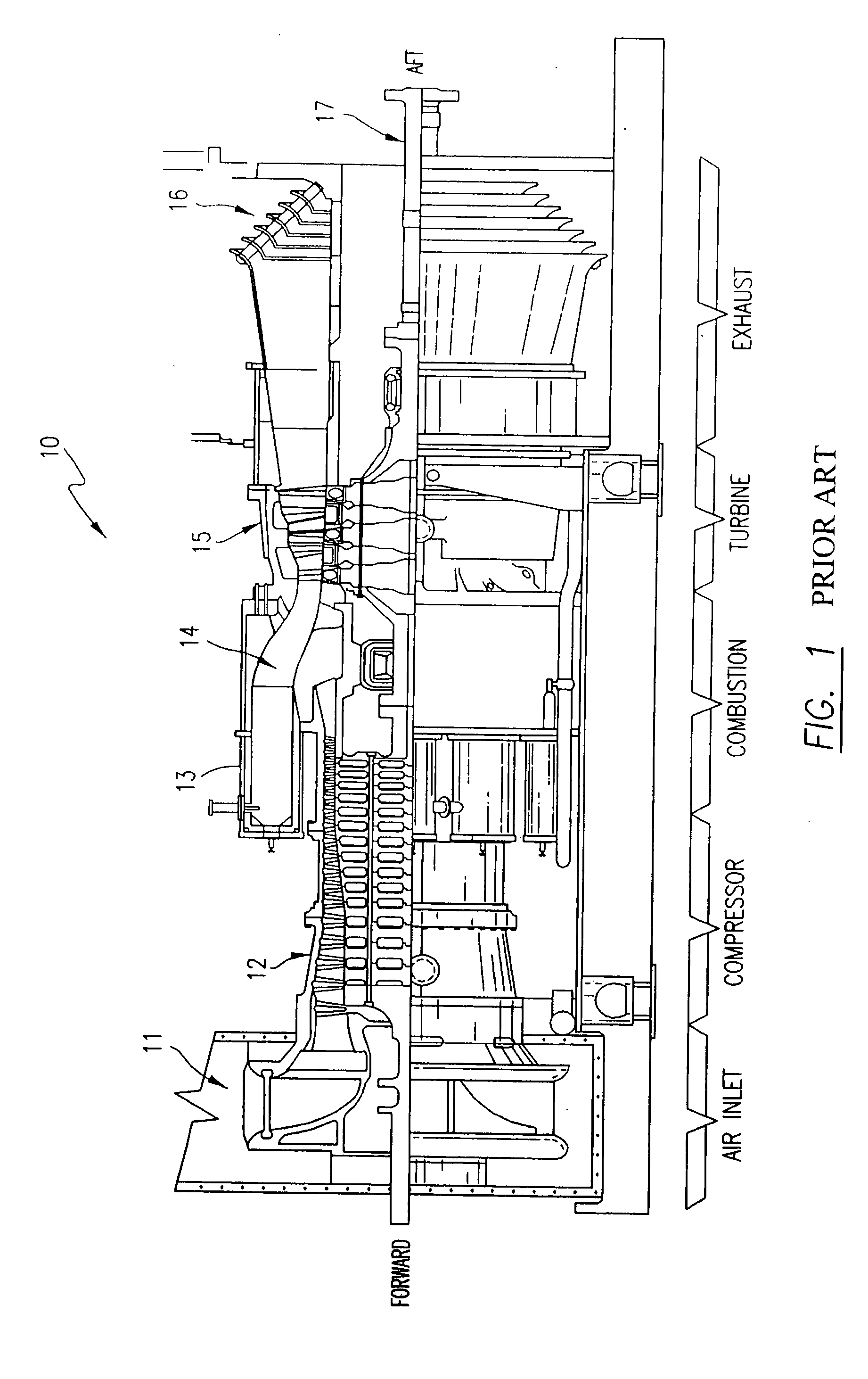 Combustion liner having improved cooling and sealing