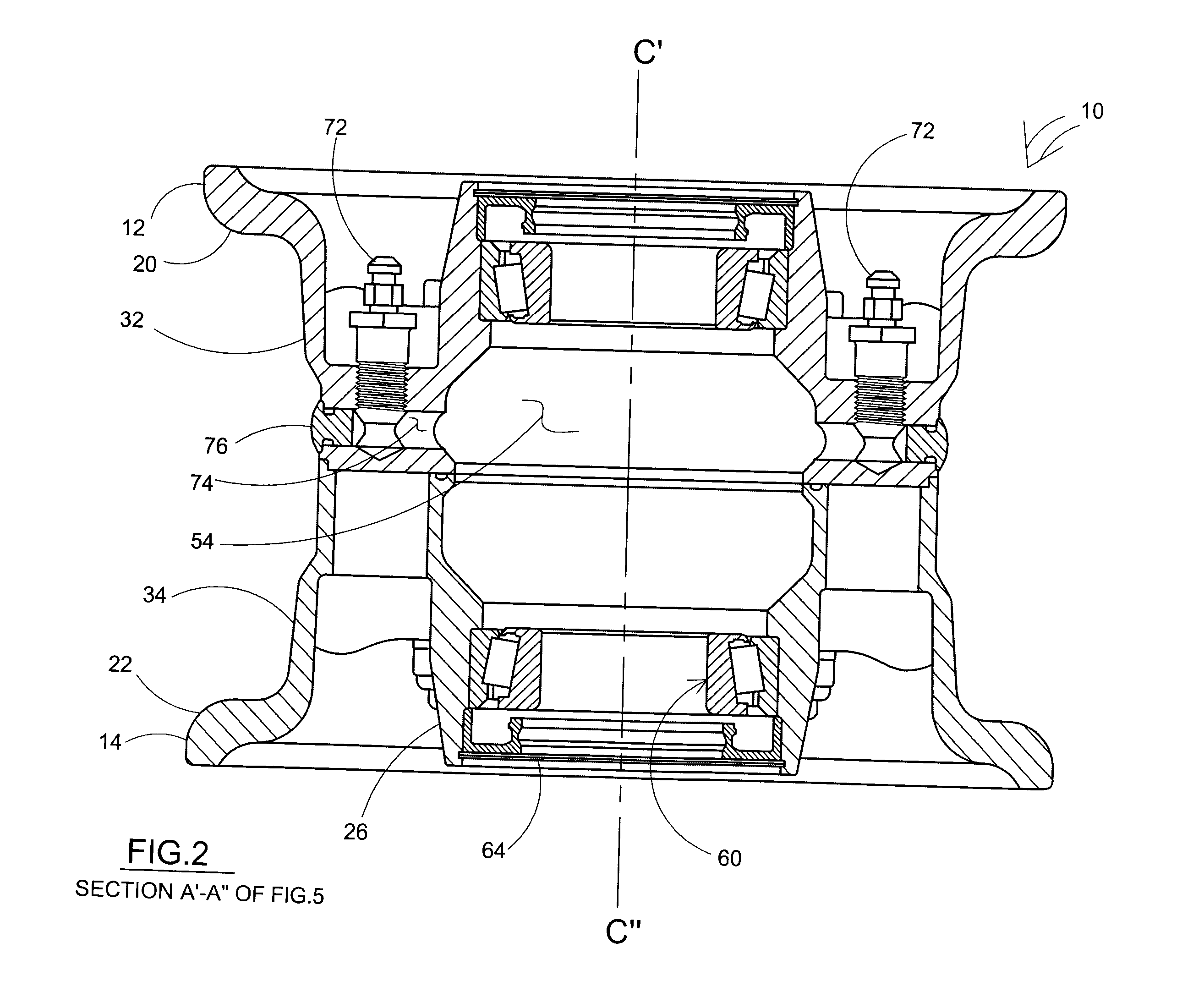 Wheel Rim Assembly with Integral Air Cooled Lubricant Cavity and Hub