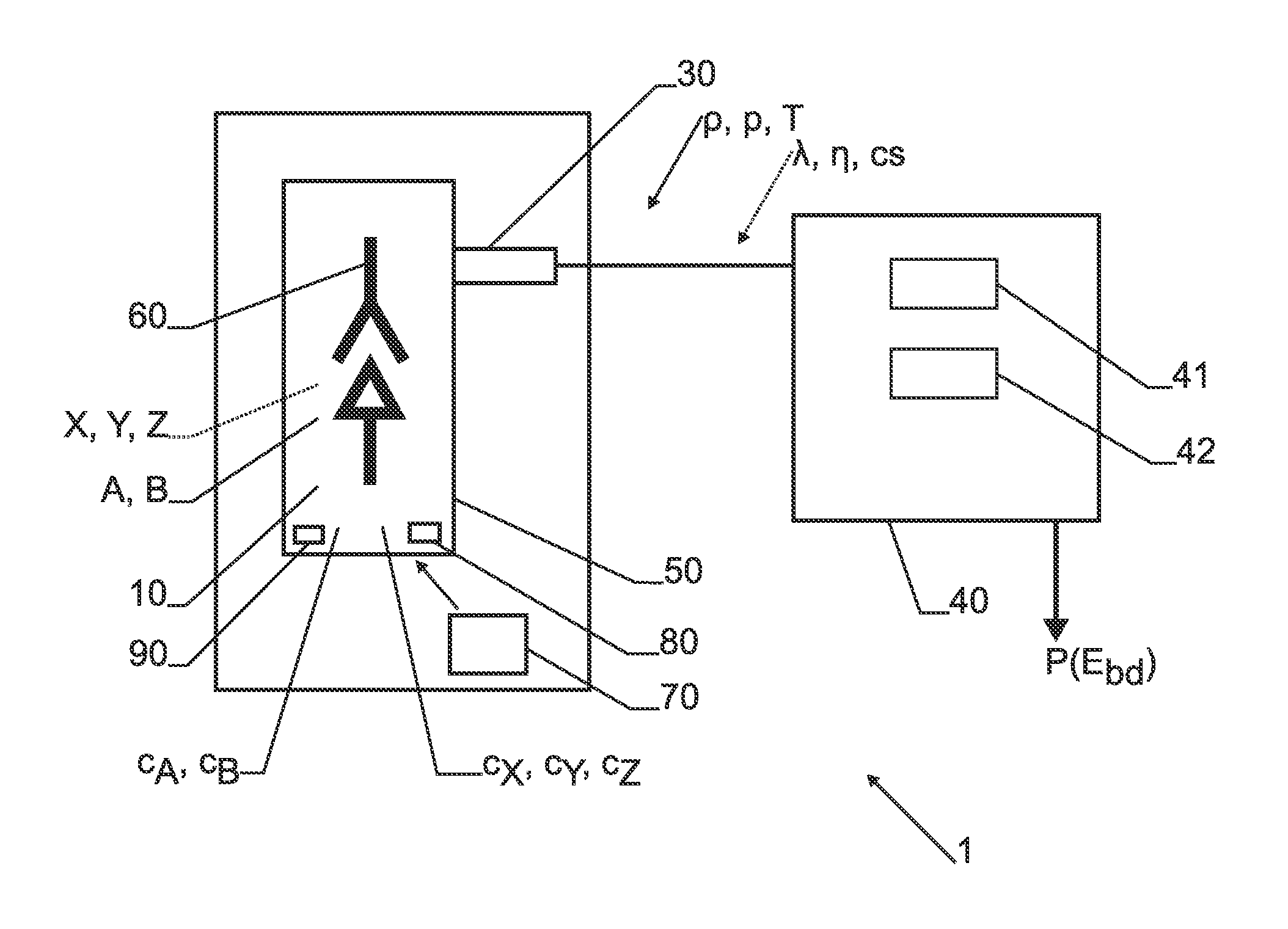 Method And Device For Determining An Operating Parameter Of A Fluid Insulated Electrical Apparatus