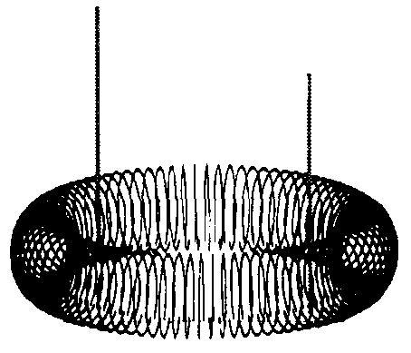 Heater structure of magnetron injection gun