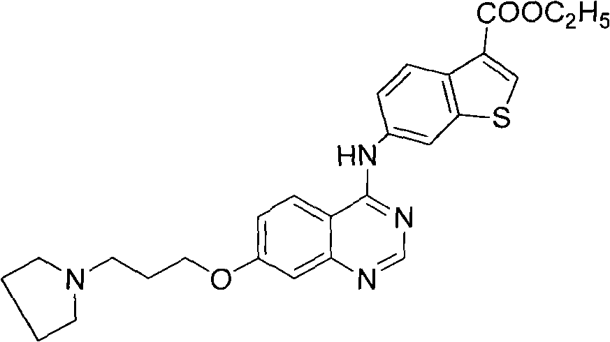 4-aromatic aminoquinazoline derivative and purpose thereof